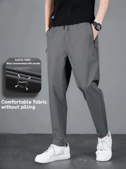 Buy 1 Get 1 Free - Combo of 2 Pcs Men's Regular Fit Lycra Track Pants (Pack of 2)